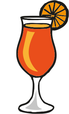 Illustration Cocktailglas